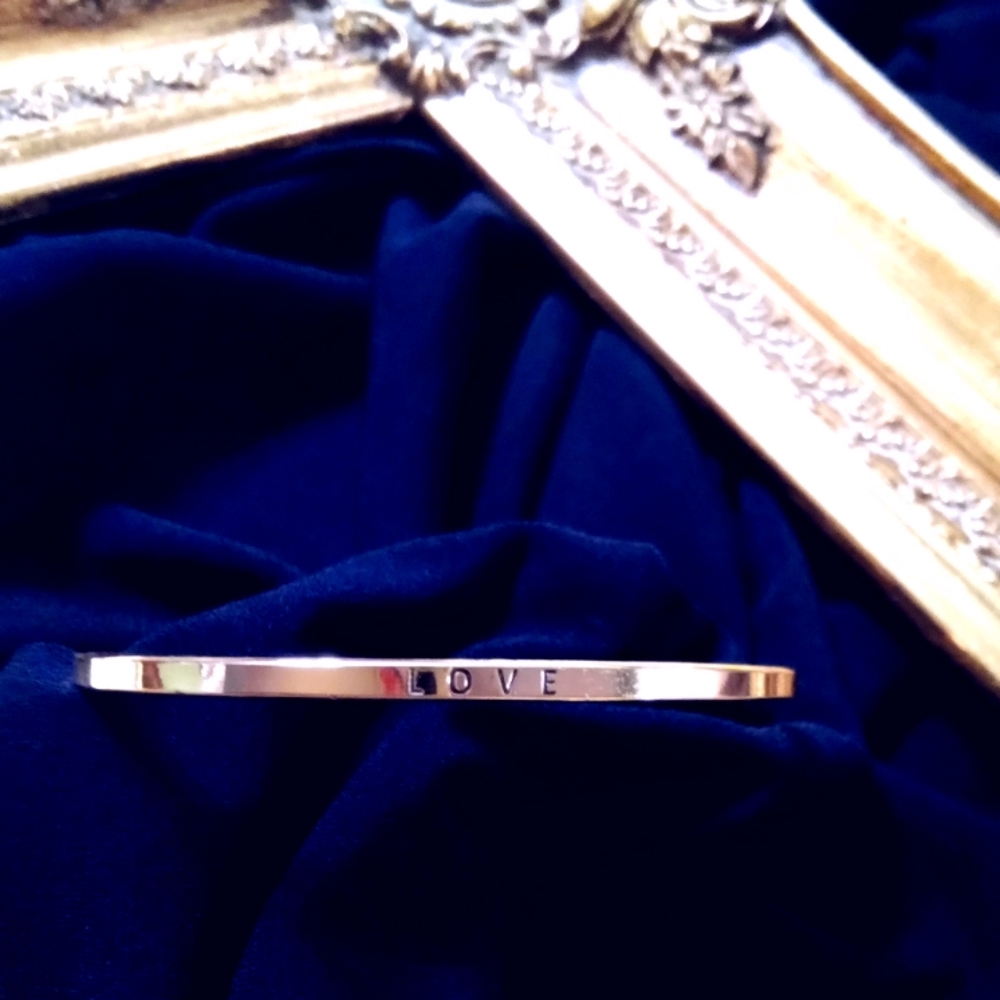 LOVE - Fresh & Co. "Love" Brass  Bracelet